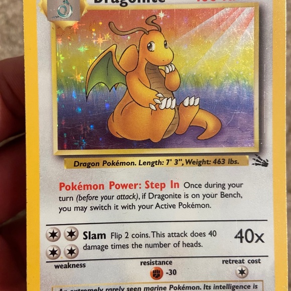 Lot of Authentic Fossil set edition Pokemon cards - Picture 9 of 11